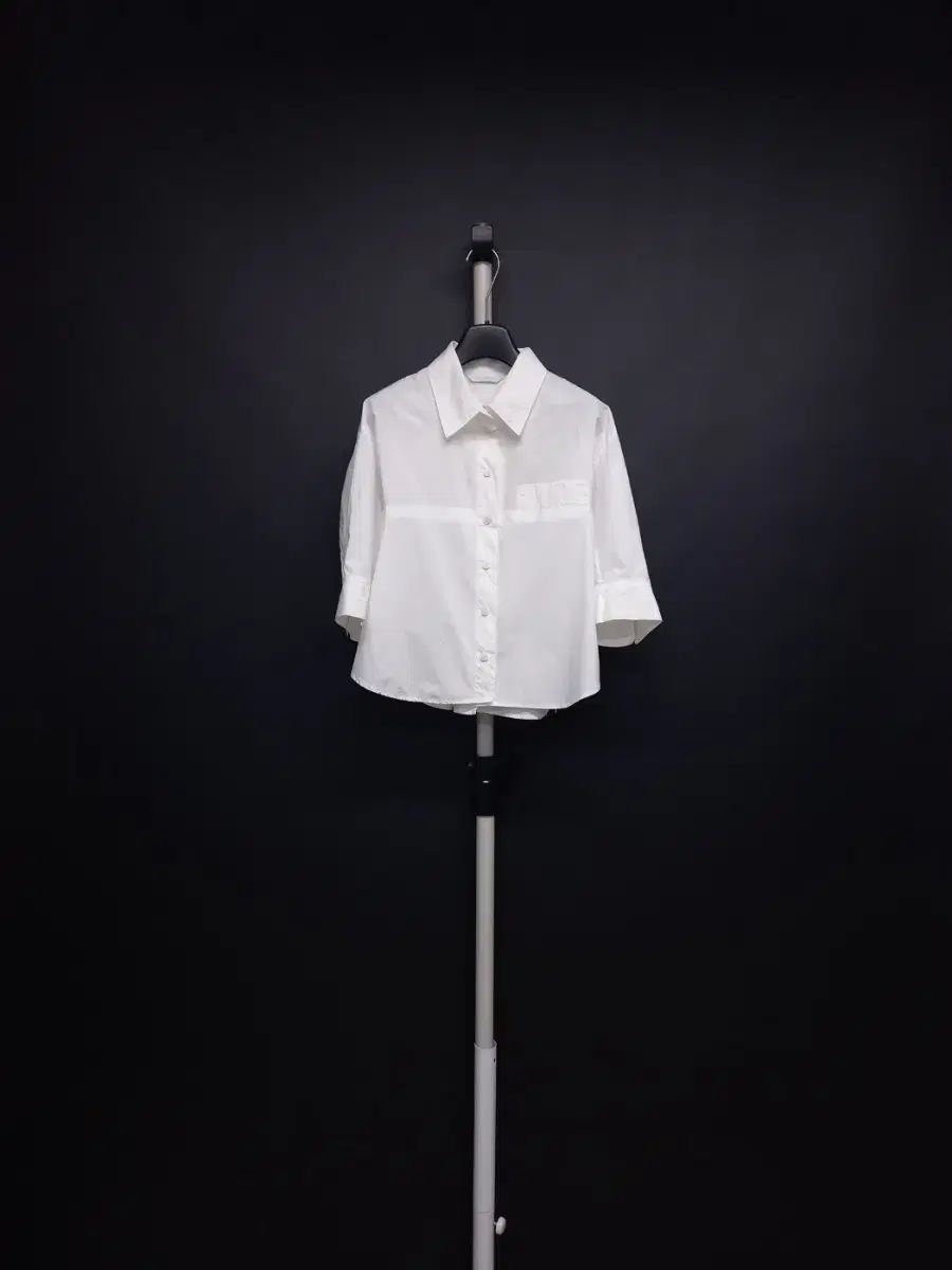 バレンシア 春夏 ルーズ オーバーサイズフィット 6分5分 シャツ ブラウス 55 66