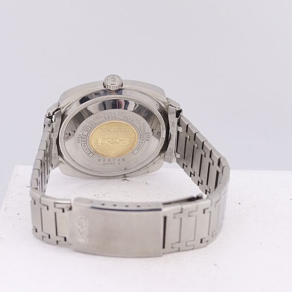 キングセイコー　ハイビート　自動巻き　5625-7010　ワンピース　クッション型 キングセイコー SEIKO KS 5625-7010 メンズ 腕時計 自動巻き OH済