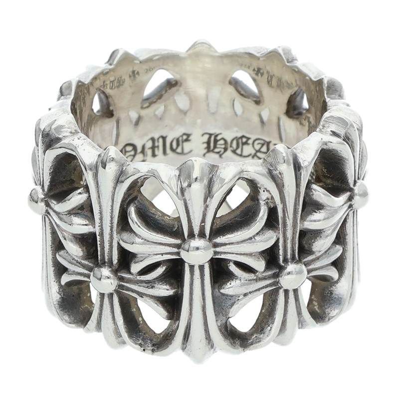 クロムハーツ CEMETERY|セメタリークロス シルバーリング メンズ 18号