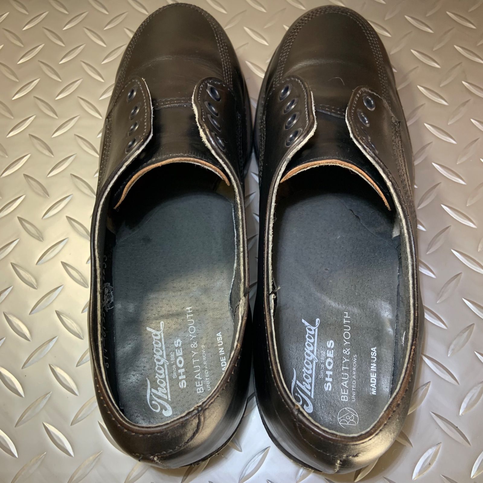 ☆Thorogood B&Yユナイテッドアローズ別注ワークシューズ 814