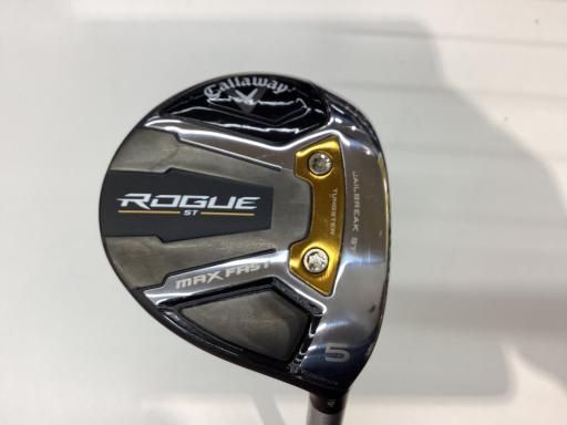 中古】 キャロウェイ ROGUE ST MAX FAST 5W フェアウェイウッド