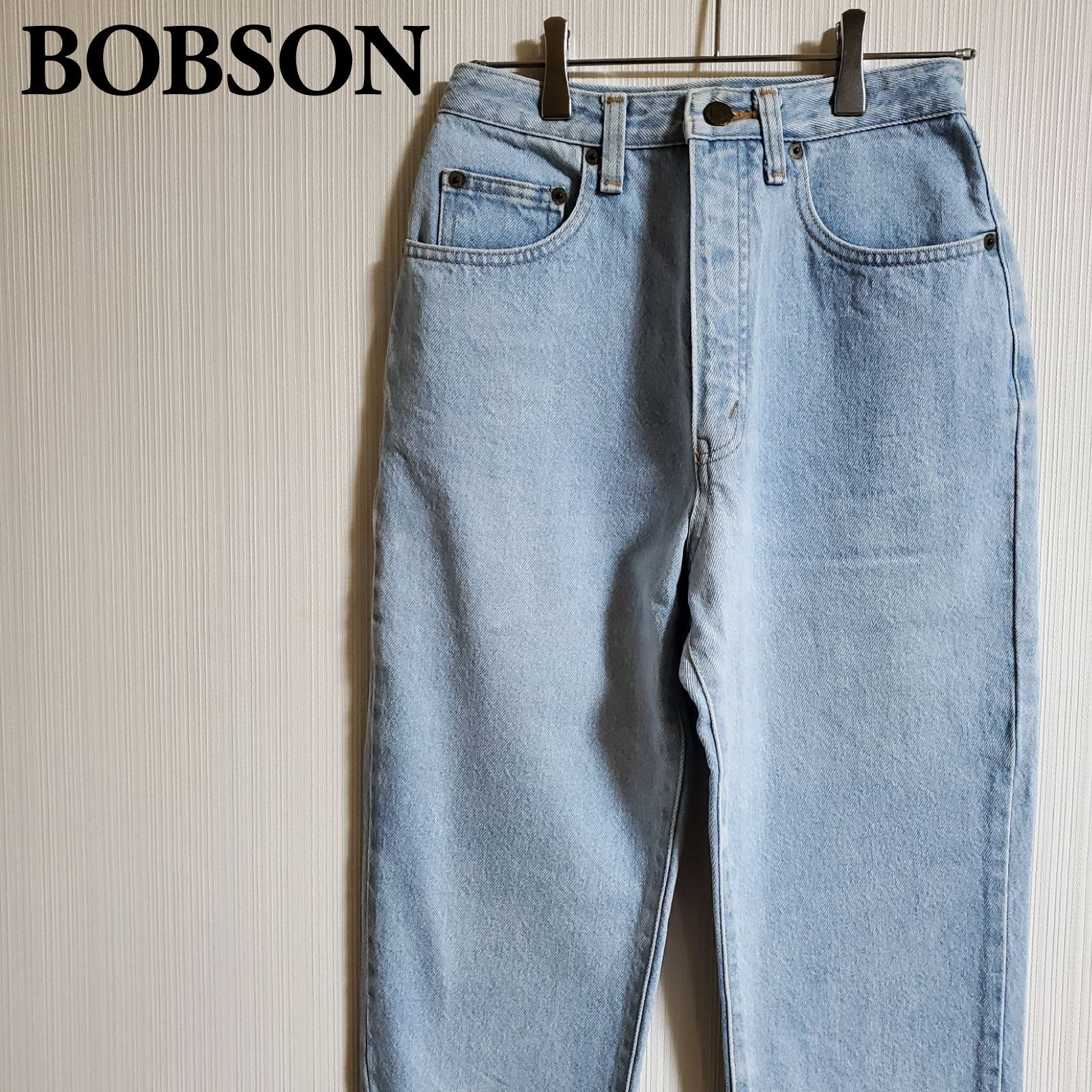 BOBSON JEANS Lady's PRO ボブソン ジーンズ デニム レディース 長ズボン ブルー系 サイズ63 【k138】 - メルカリ