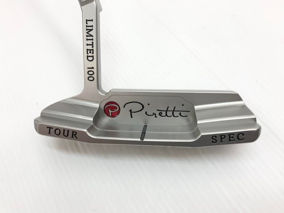 希少 ピレッティ パター コットンウッド2 375g トップライン 34インチ