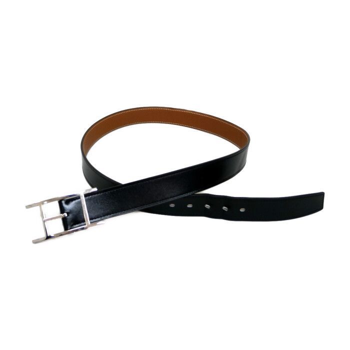 【美品】HERMES エルメス レディース リバーシブル ベルト B刻印 HERMES エルメス 国内正規 B刻印 カンタン リバーシブルベルト