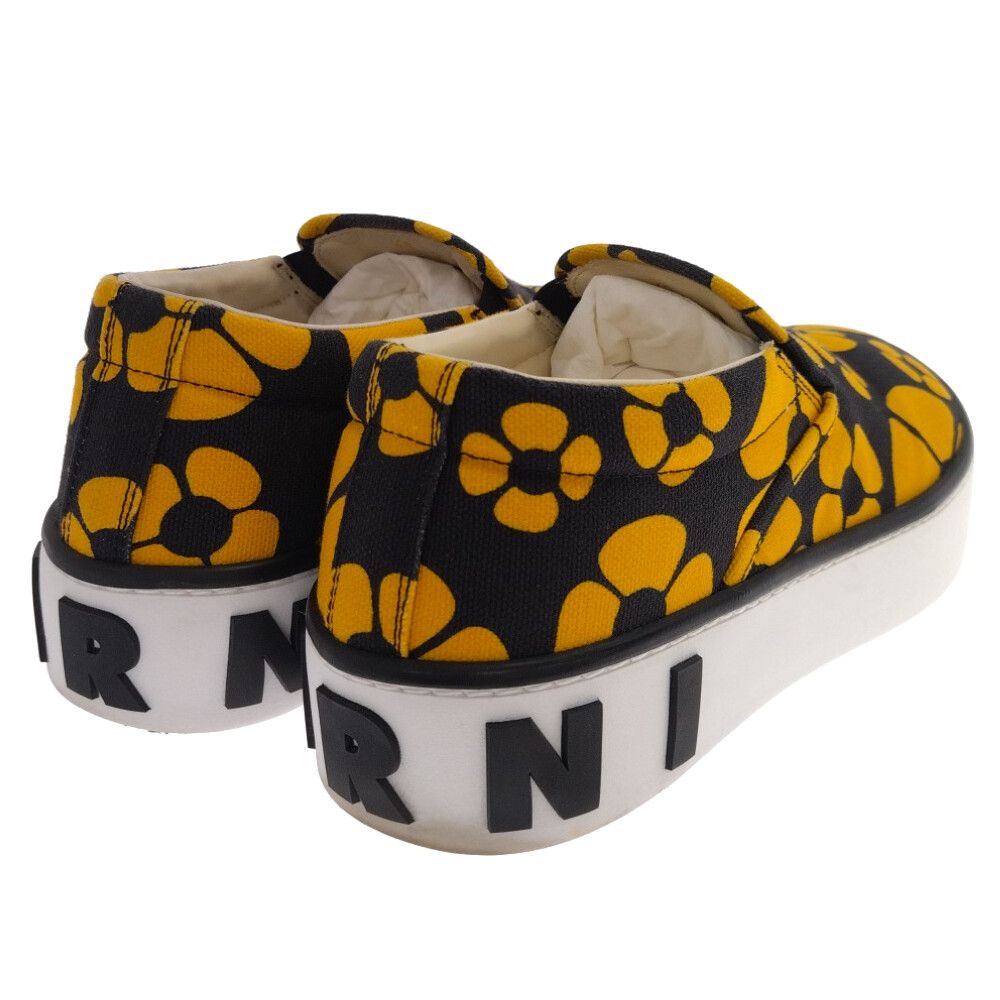 MARNI (マルニ) ×Carhartt WIP Sunflower Paw Slip-On Low-Top マルニ カーハート コットンキャンバス  スリッポン スニーカー フローラルプリント レディース SNZU013103 - メルカリ