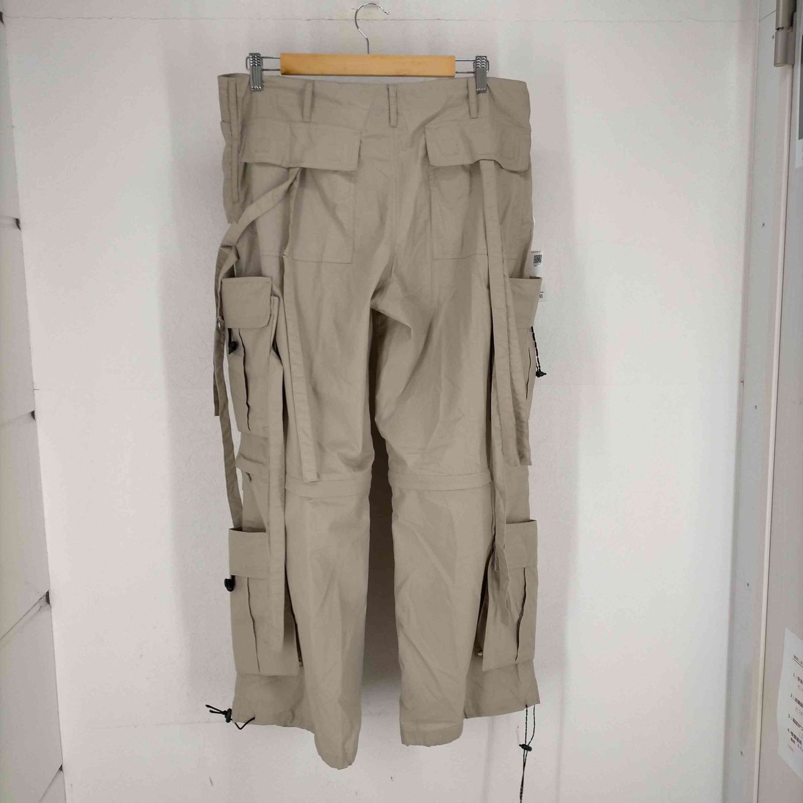 GS x David Laid Cargo Pants - Black