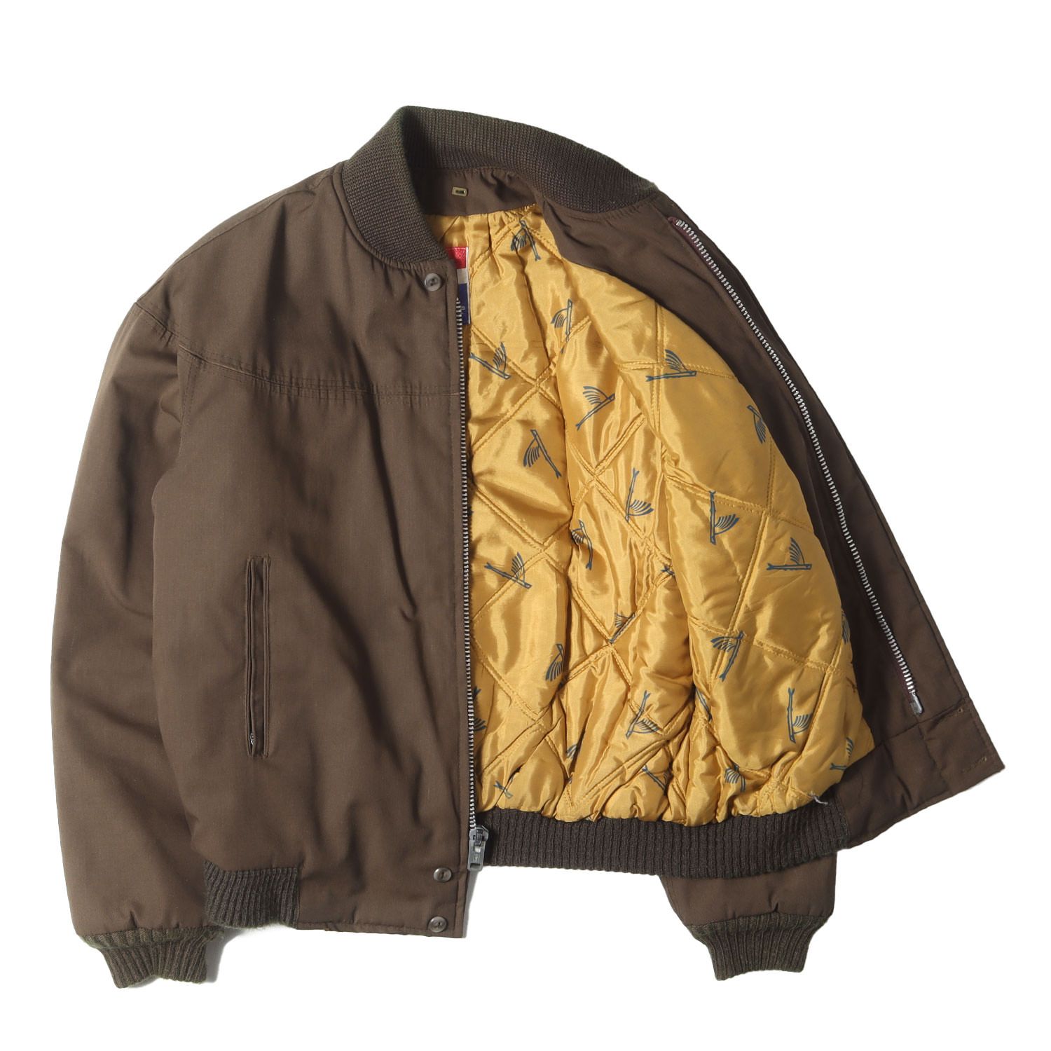 U.S.VINTAGE ジャケット サイズ:40 / 80s Catalina 裏地総柄