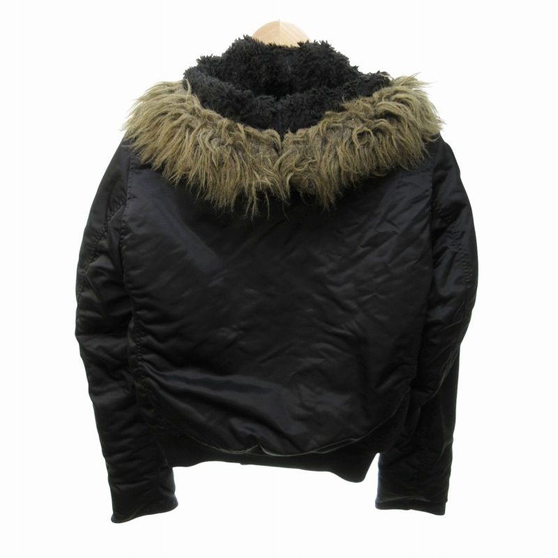 HYSTERIC GLAMOUR プリマロフト ヒスガール ファー ジャケット ヒステリックグラマー HYSTERIC GLAMOUR フライトジャケット
