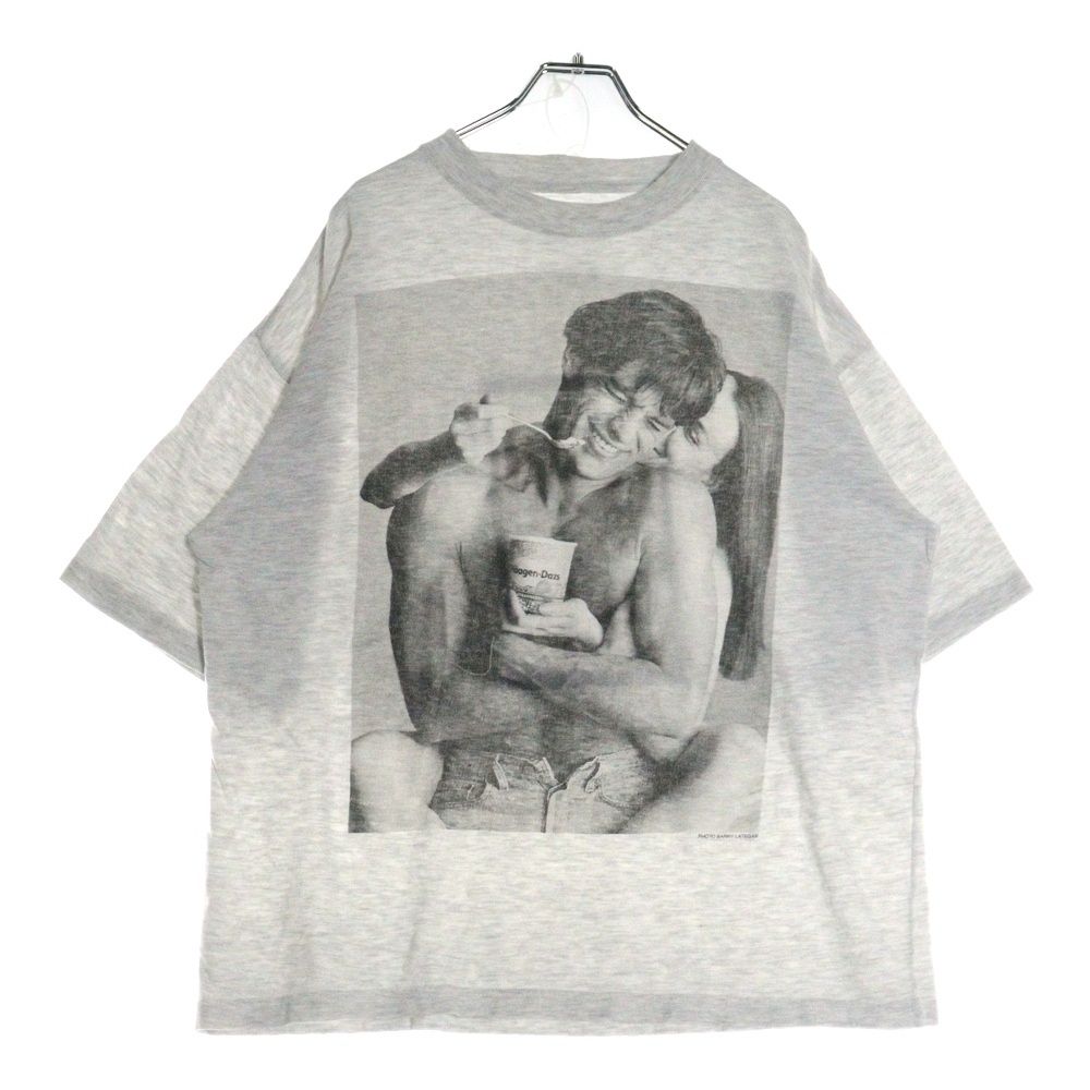 未使用レア90s tシャツ　ハーゲンダッツHaagen dazs企業　フォトT XZ126 Tシャツ ハーゲンダッツ アイス フォトT 写真 プロモ 90s