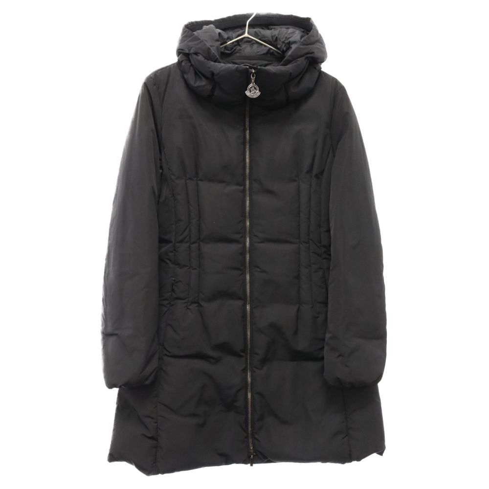 MONCLER (モンクレール) RENNE レンヌ ダウンコート フード付きナイロンジャケット ブラック レディース 220934998700 -  メルカリ