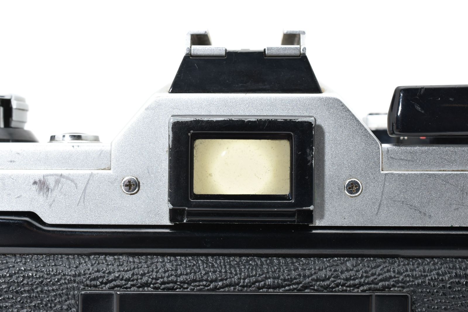 一眼レフ 露出計ランプ点灯あり