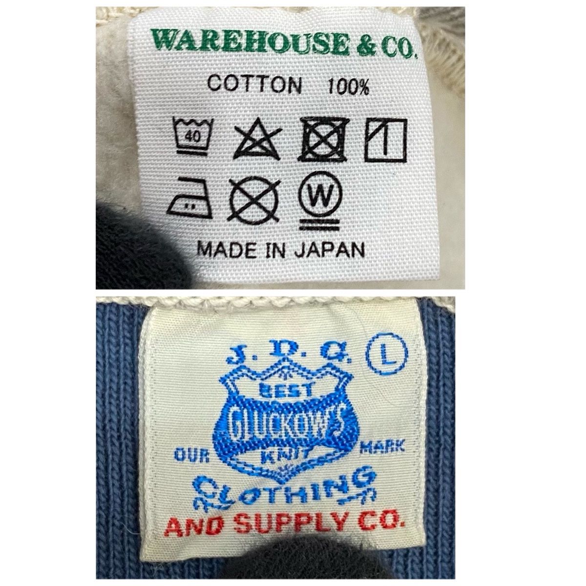 ジョングラッコー John Gluckow Freedom Sweats JG-CS20 スウェット 