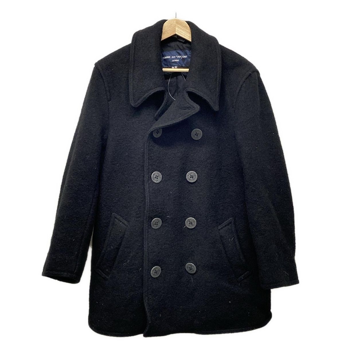 COMME des GARCONS HOMME Gloverall ピーコート COMMEdesGARCONS HOMME(コムデギャルソンオム) Pコート サイズM