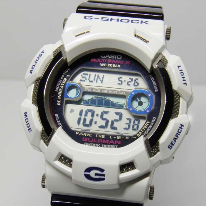 CASIO(カシオ)G-SHOCK(ジーショック) GW-9110K-7JR イルカクジラ(イルクジ)2010 GULFMAN(ガルフマン)【美中古】  - メルカリ