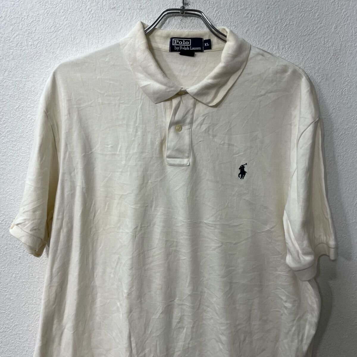 POLO RALPH LAUREN ホワイトポロシャツ XL Polo by Ralph Lauren ホワイトポロシャツ XL - メルカリ