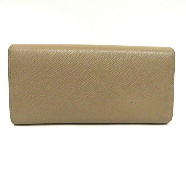 中古 セリーヌ 長財布 レザー 73004757 ABランク ベージュ 中古 セリーヌ 長財布 レザー 73004757 ABランク ベージュ