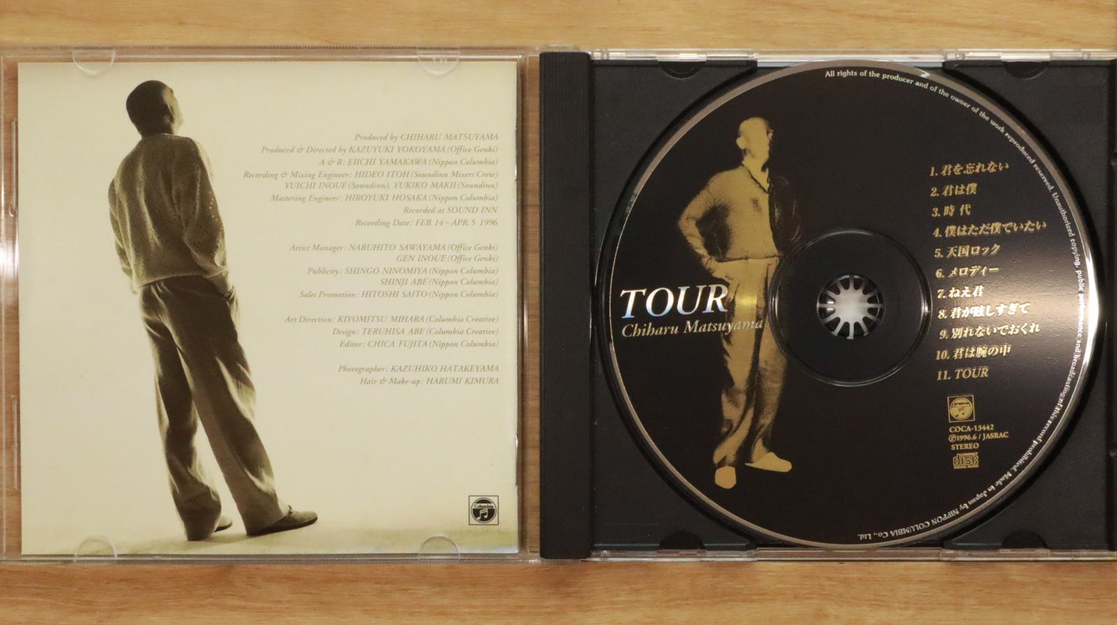 国内盤CD☆松山千春/Chiharu Matsuyama□ TOUR 【COCA13442