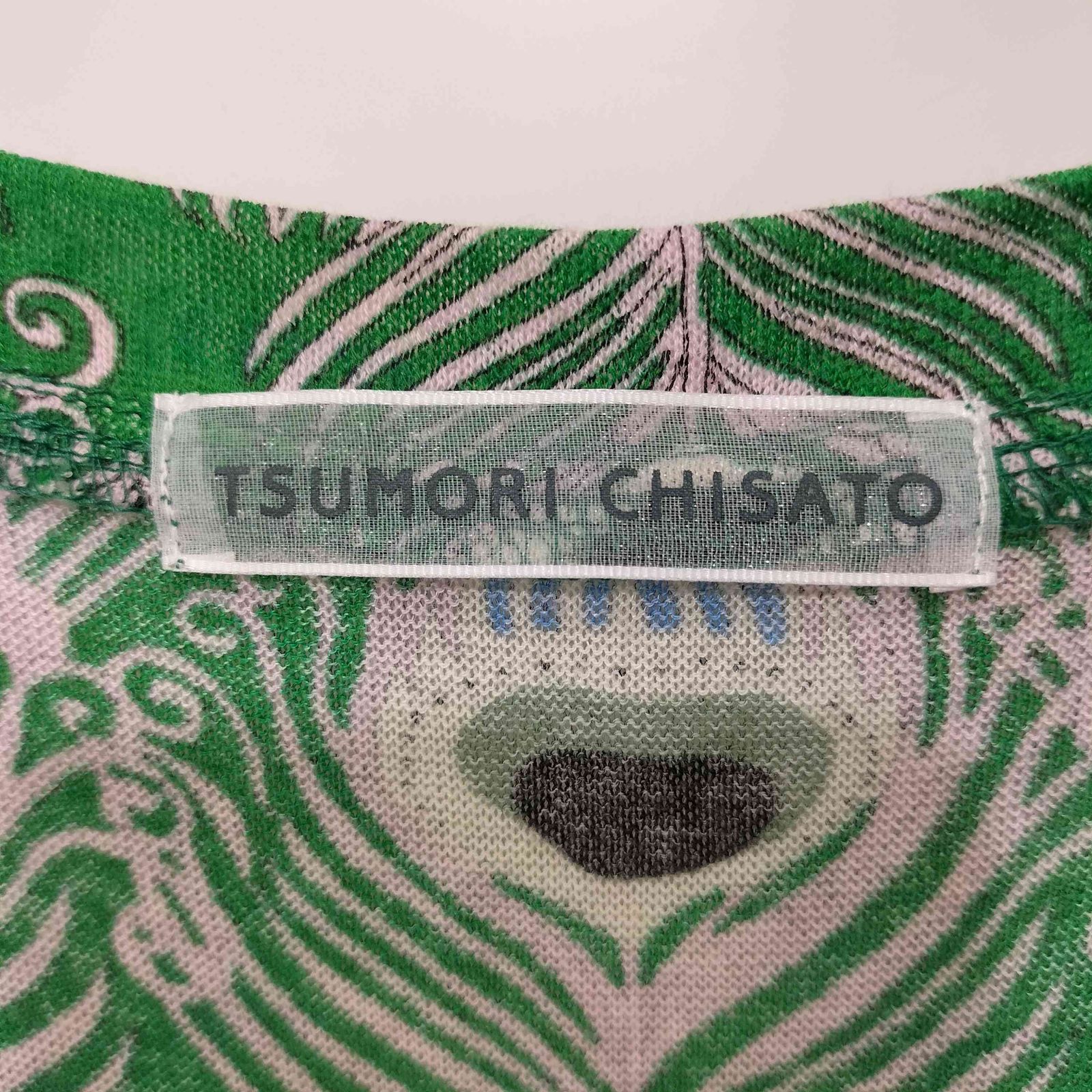 ツモリチサトTSUMORI CHISATO DRESS キャットドットチュニック