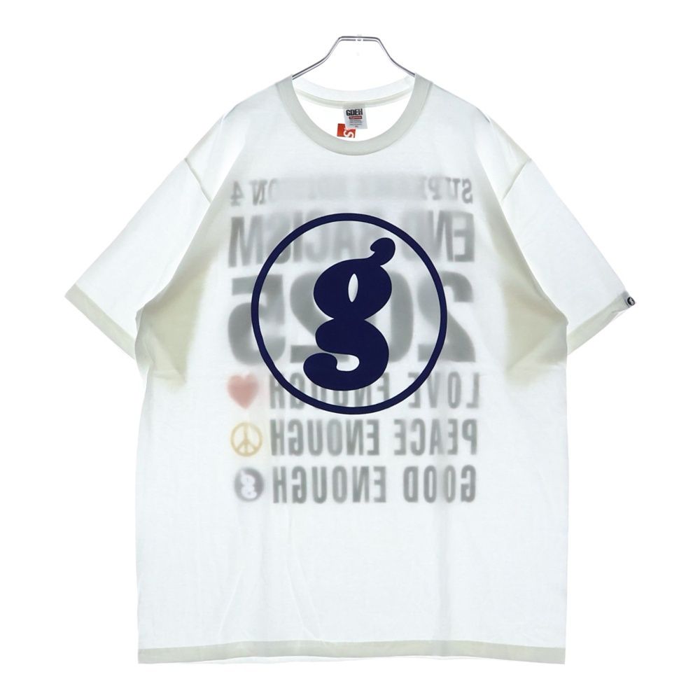 SUPREME (シュプリーム) 25SS×GOODENOUGH End Racism Tee グッドイナフ