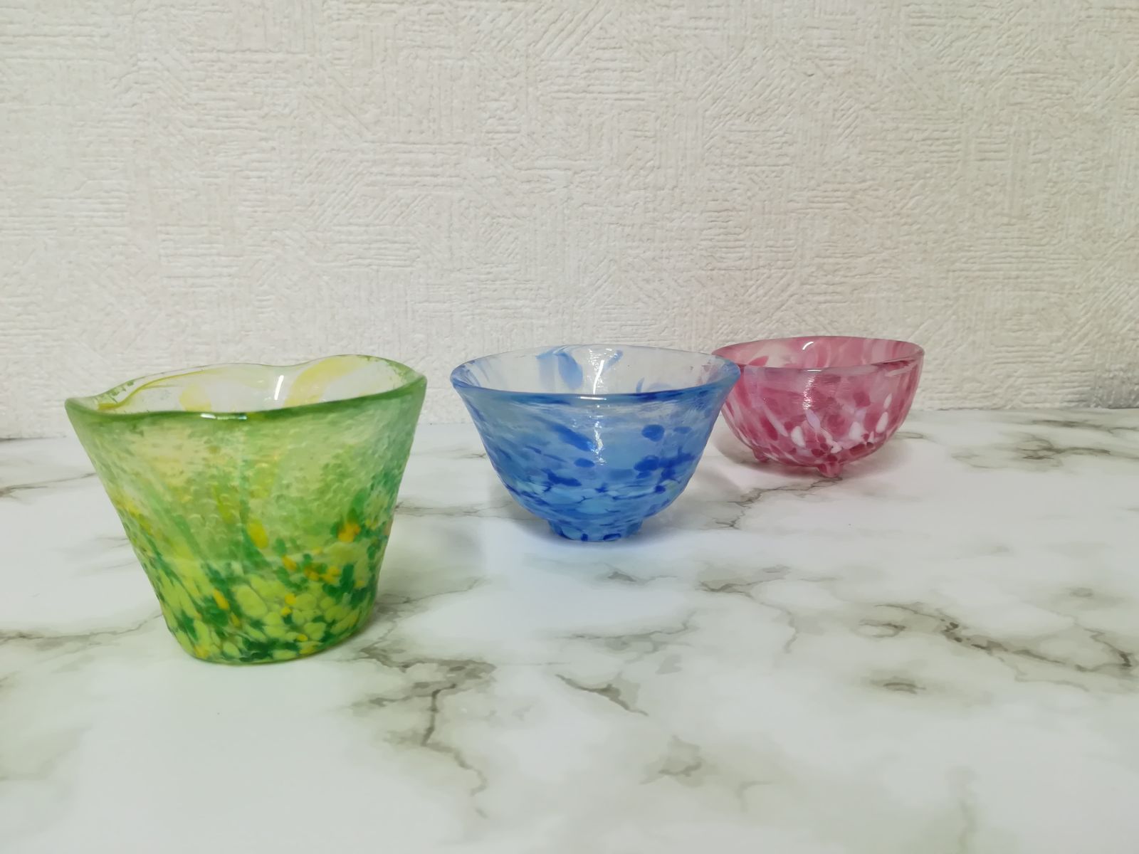 未使用品】津軽 びーとろ 青森県伝統工芸品指定 ガラス 硝子 工芸品