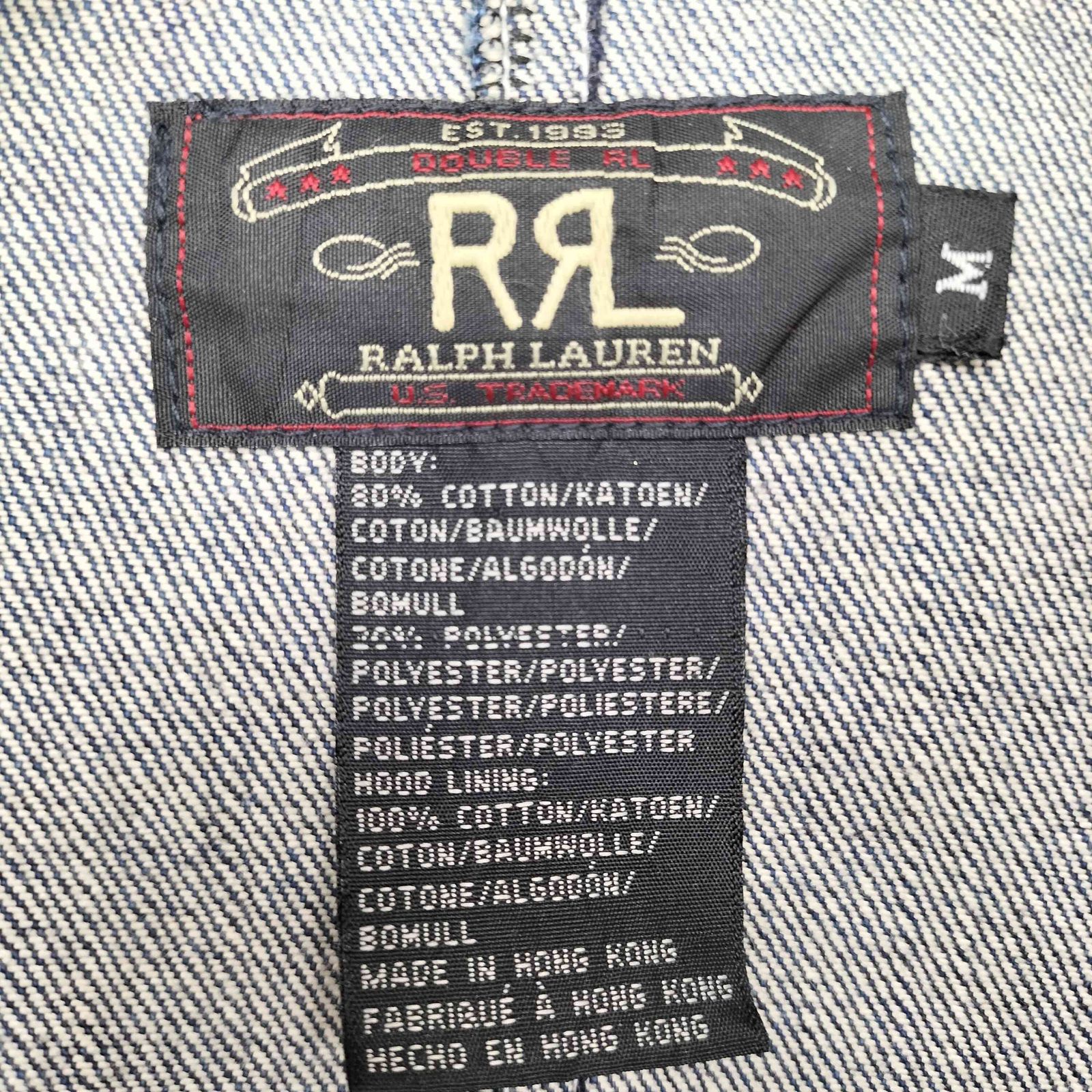 ダブルアールエル ラルフローレン RRL RALPH LAUREN 90S デニム