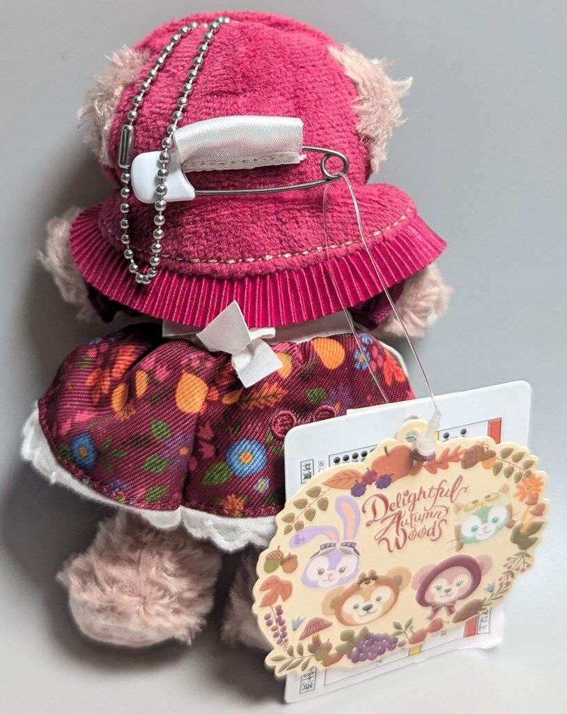 東京ディズニーシー ぬいぐるみバッジ Duffy and Friends