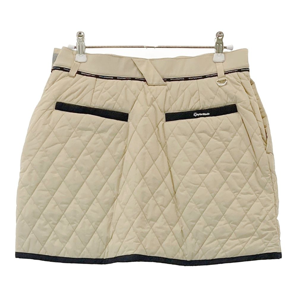 サイズ M TAYLOR MADE テーラーメイド 2025年モデル インナー付中綿スカート ベージュ系 240101527467 ゴルフウェア レディース ストスト USTAUSTRALIA_COM_AU