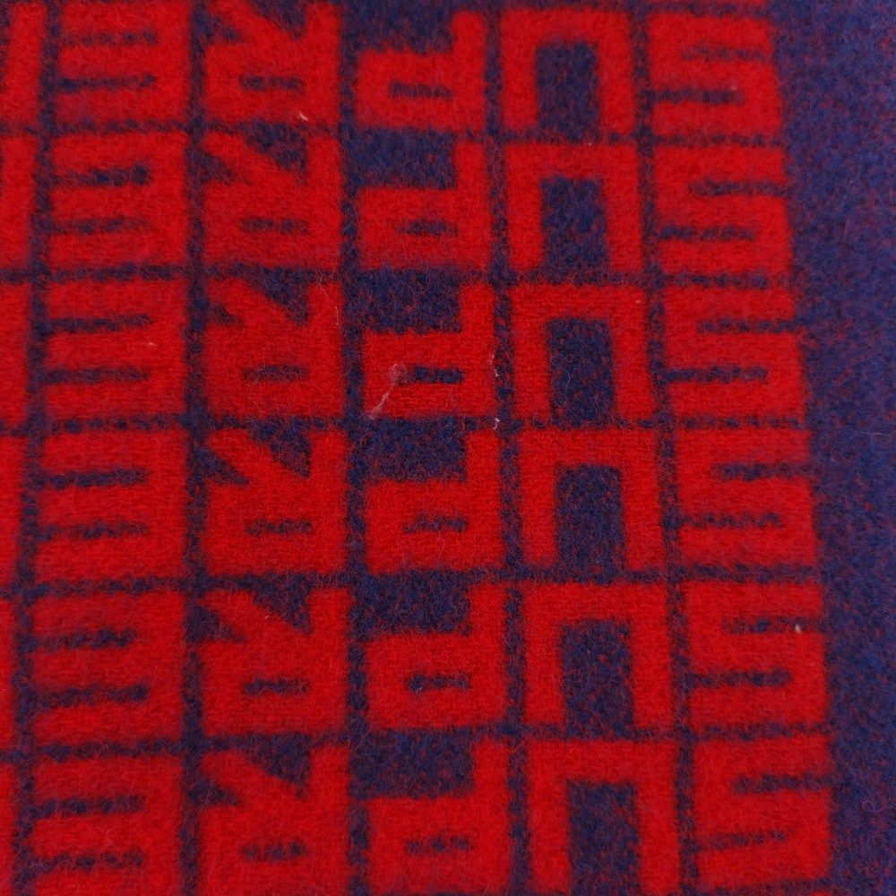 SUPREME (シュプリーム) 18AW Logo Repeat Scarf ロゴリピートマフラー  