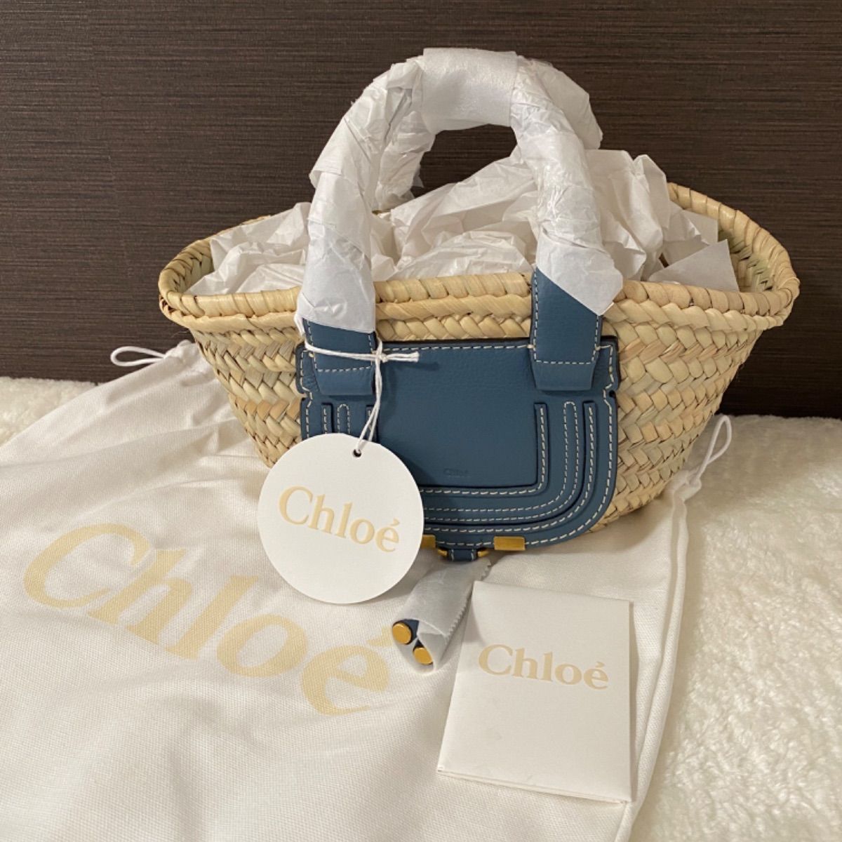 新品】Chloe Marcie ミニバスケット - REANA.buyer - メルカリ