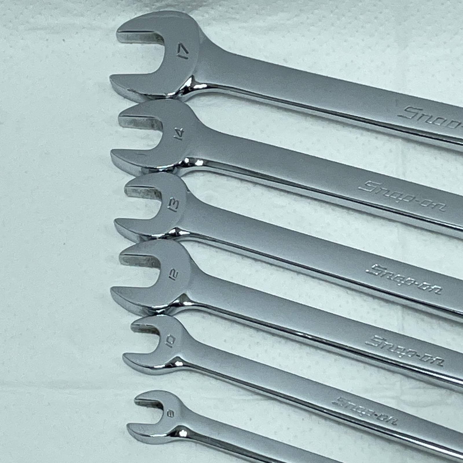 Snap-on スナップオン フレックスコンビネーションレンチ 6本セット FHOM8 FHOM10 FHOM12 FHOM13 FHOM14 FHOM17