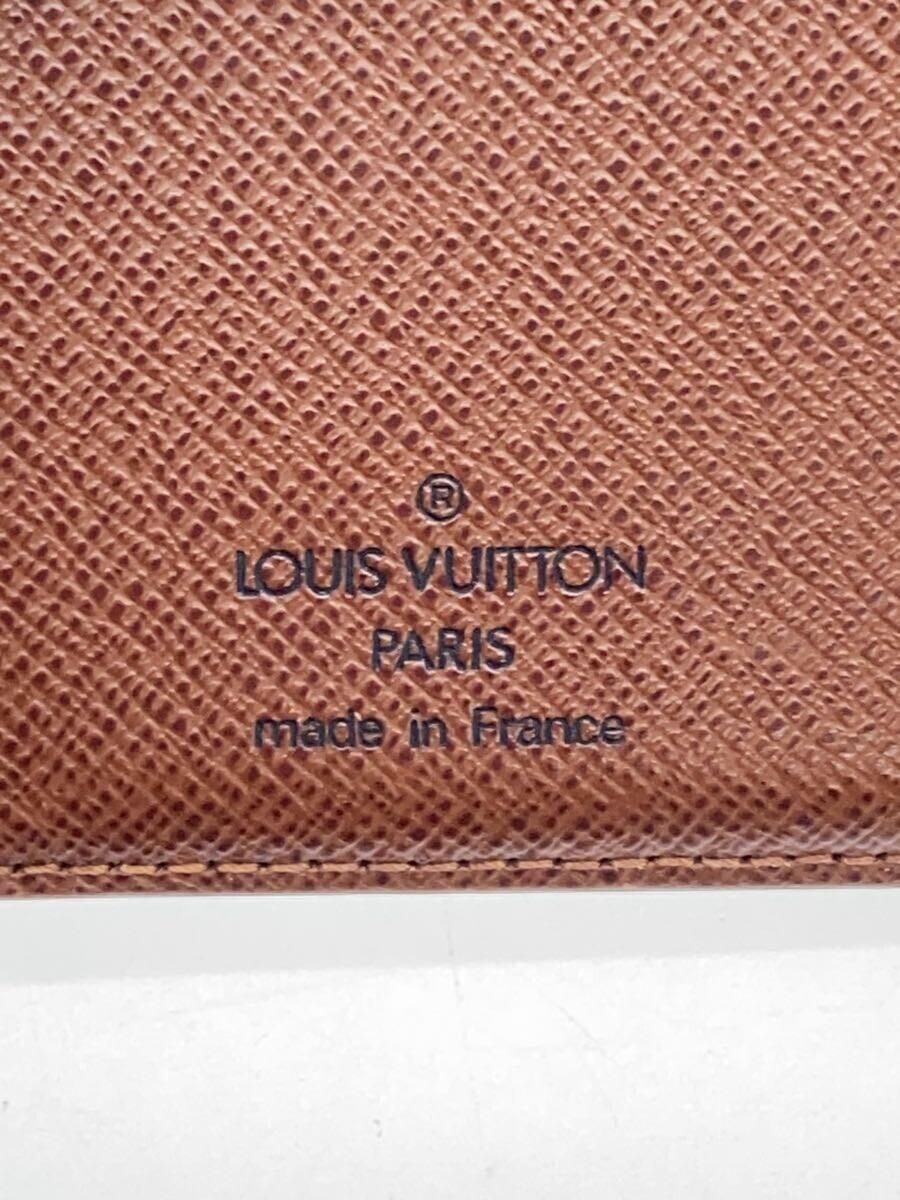 LOUIS VUITTON ポルト・フォイユ・ヴィエノワ_モノグラム・キャンバス_BRW PVC ブラウン 総柄 レディース - メルカリ