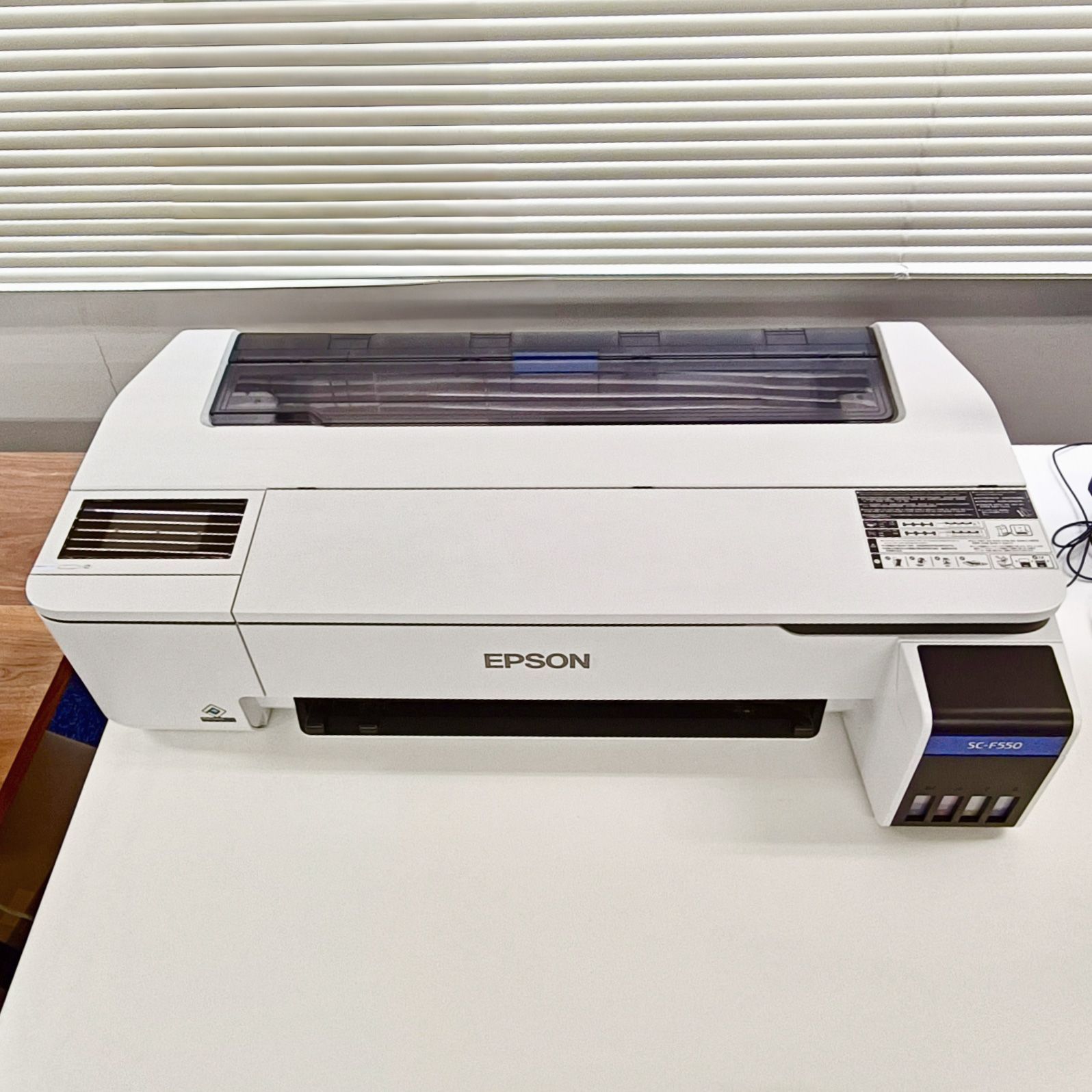 EPSON SC-F550 昇華転写プリンター まるで家庭用プリンタのような昇華プリンタ 省スペースで始める昇華プリント CHRISTIANNAURATH_COM_BR