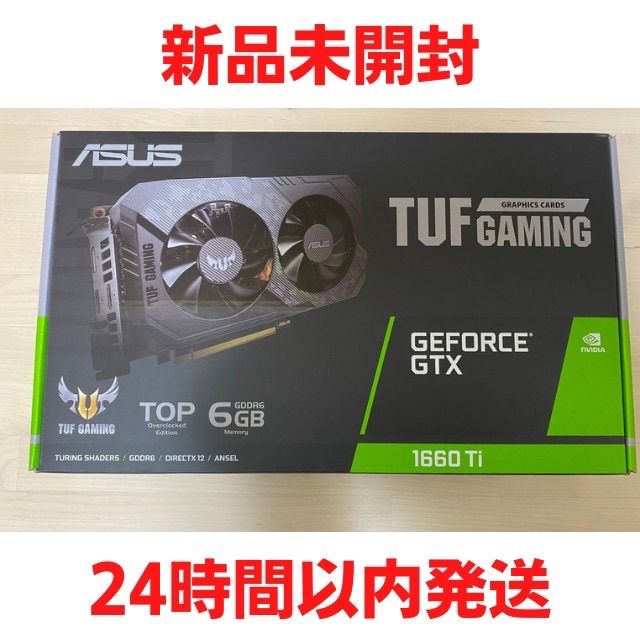 超目玉】 【新品未開封】TUF-GTX1660TI-T6G-EVO-GAMING PCパーツ - www