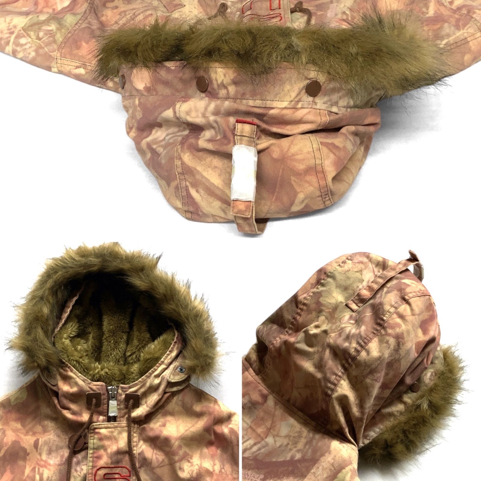 美品】19FW SUPREME シュプリーム Spellout N-3B Parka ミリタリー 