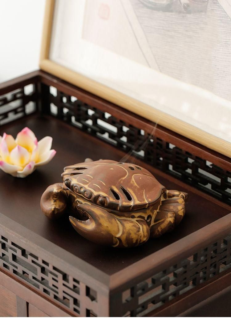 A*h様 銅製置物　蟹　カニ　茶道具　雨宮宗作　刻印あり　金工品　美術品　インテ A*h様 銅製置物 蟹 カニ 茶道具 雨宮宗作 刻印あり 金工品