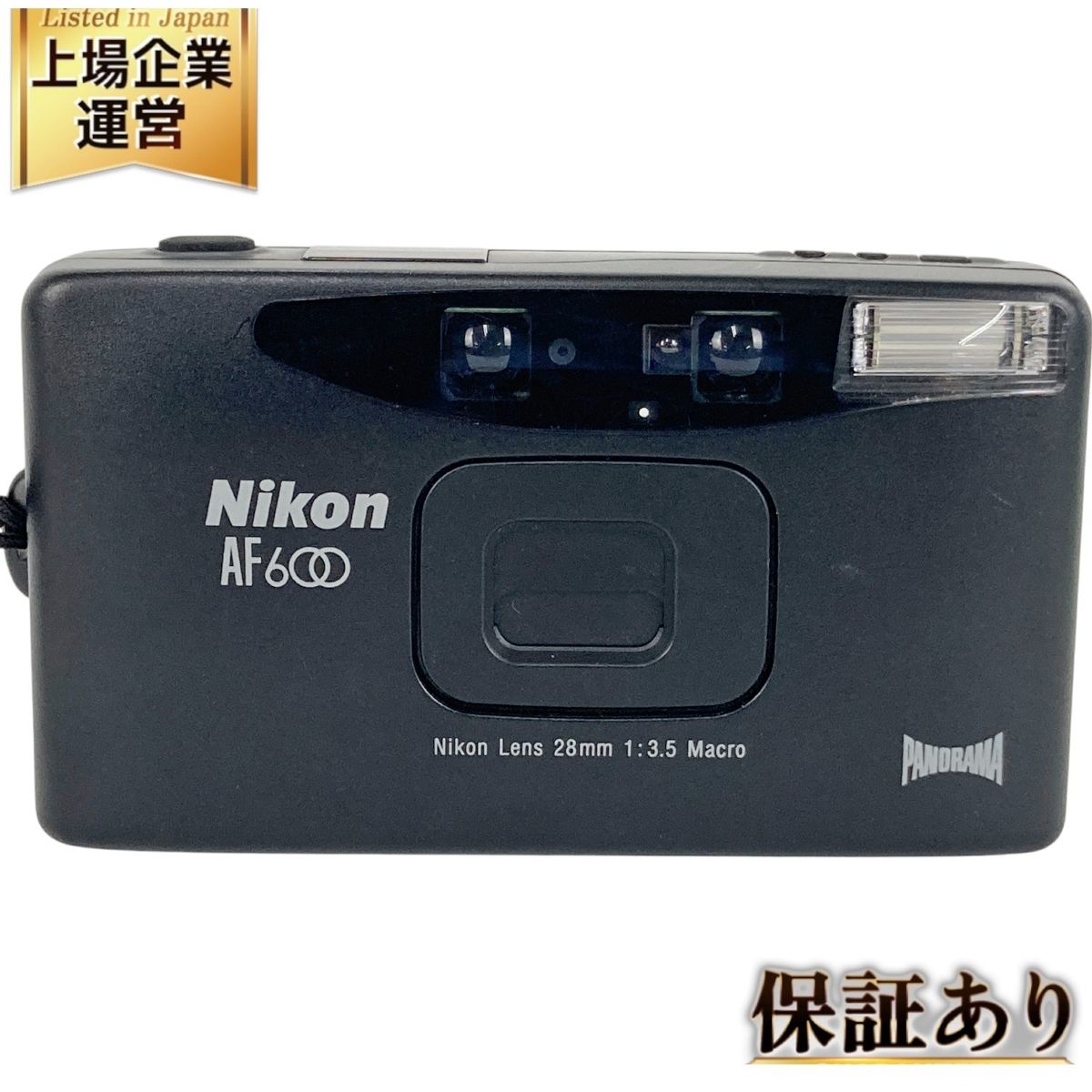 完動品】ニコン Nikon AF 600 28mm F3.5 Macro Panorama 家電、AV、カメラ