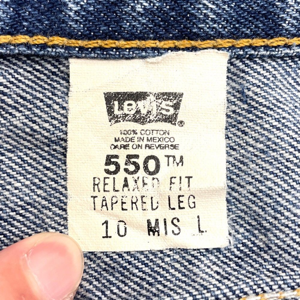 リーバイス LEVI’S 550 デニムパンツ W30 L29.5 インディゴ