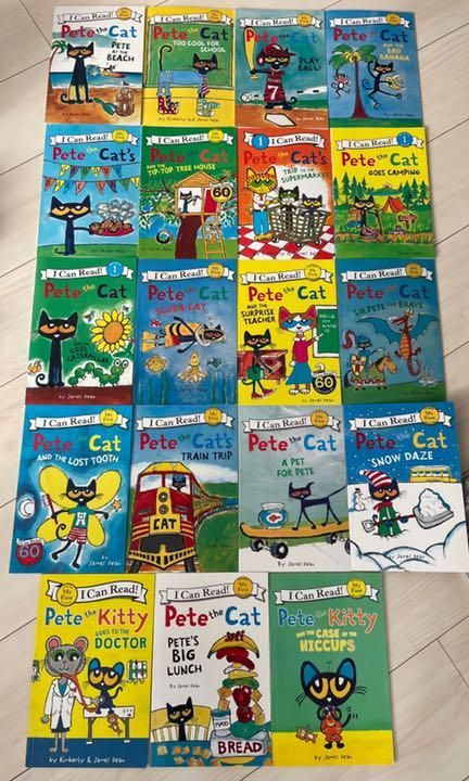 Pete the Cat 英語絵本 I Can Read25冊セット - yumi !@プロフ読んでね