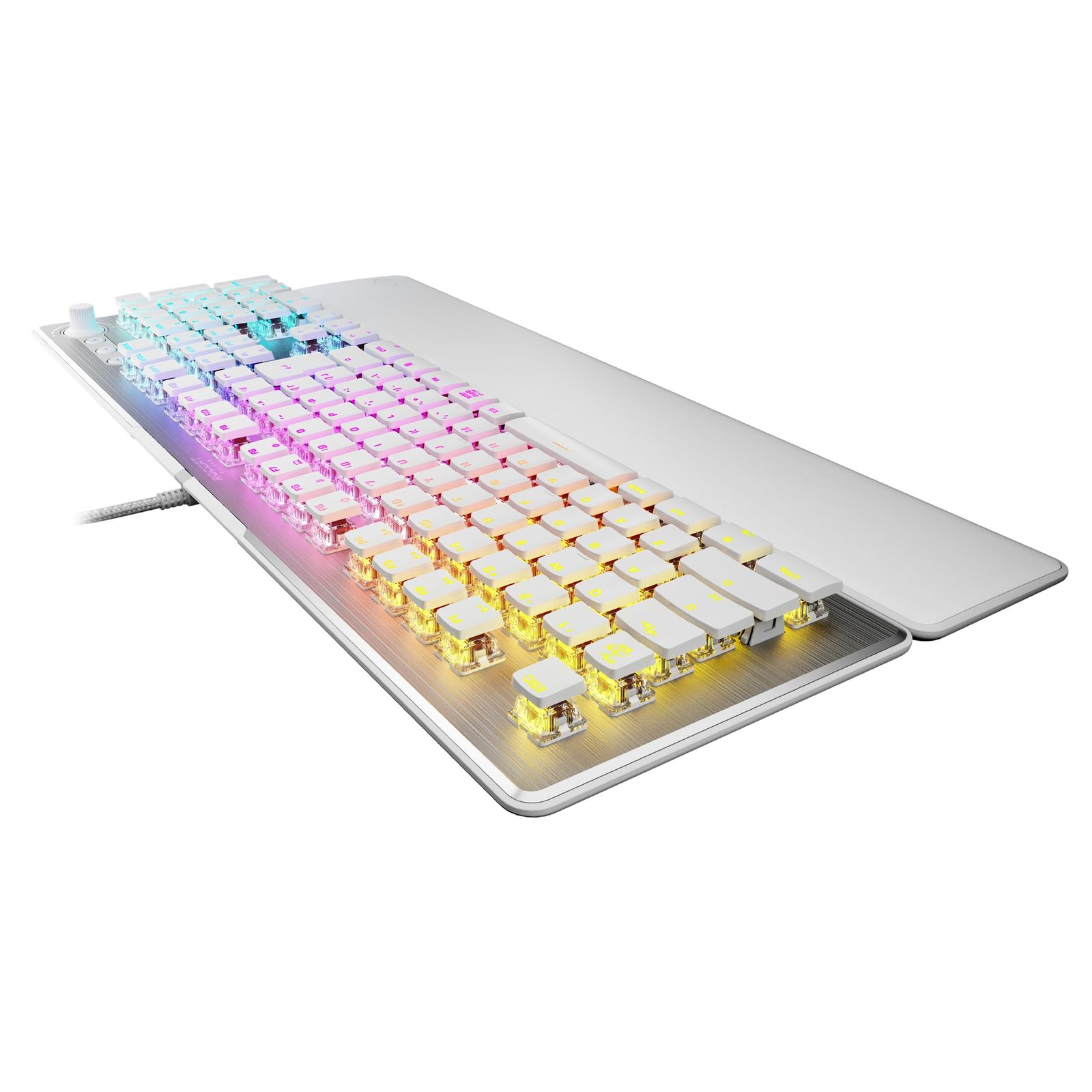 ROCCAT ゲーミングキーボード Vulcan II ホワイト/白 JP 日本語配列