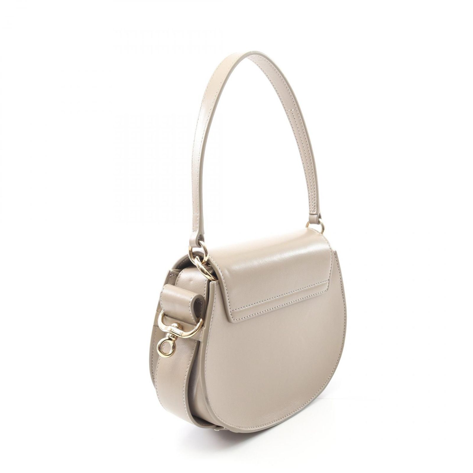 クロエ Chloe ハンドバッグ TESS スモール グレージュ レザー