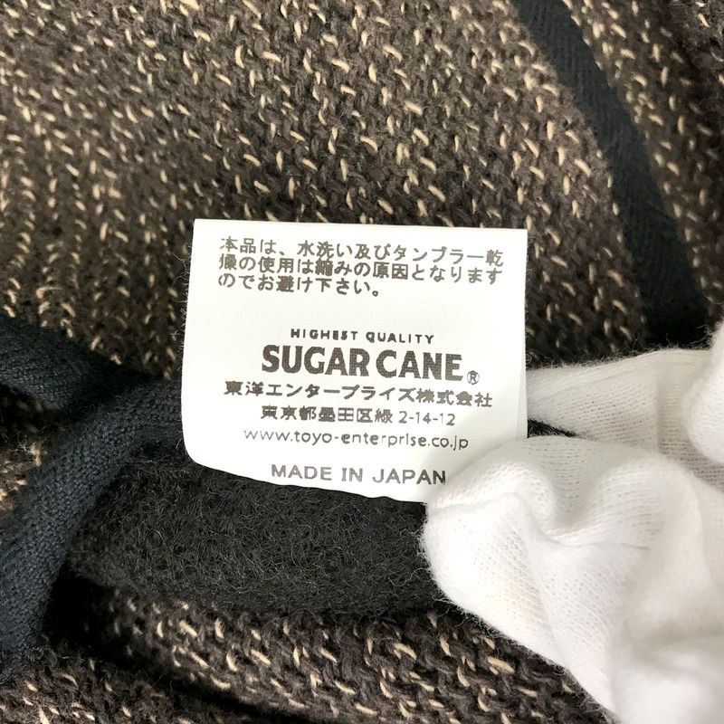 SUGAR CANE ビーチクロス ワークジャケット BEACH CLOTH SHAWL