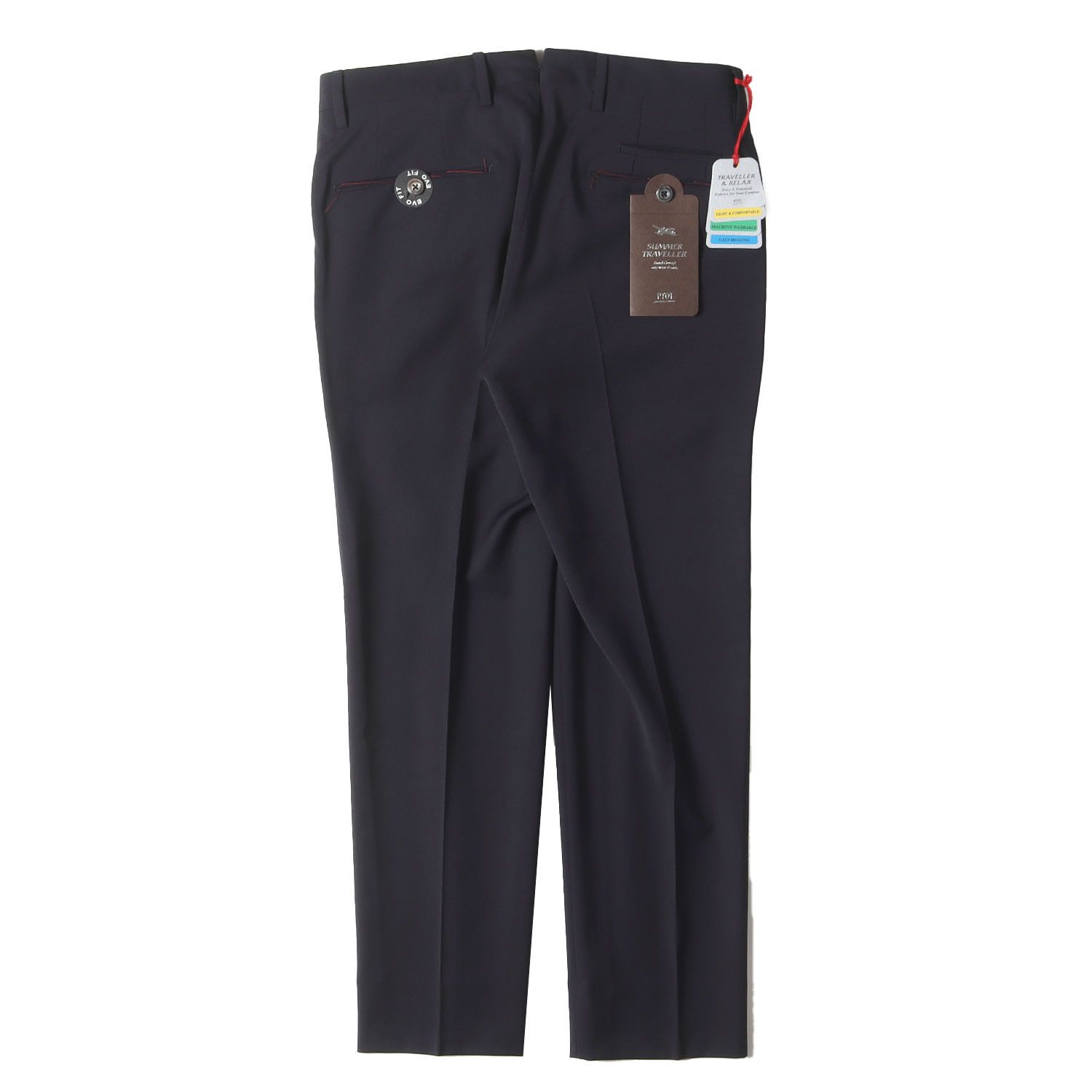 美品 PT01 ピーティゼロウーノ スラックス　ブラック Traveller 楽天市場】pt01 トラベラーの通販 【中古】ピーティーゼロウーノ PT01