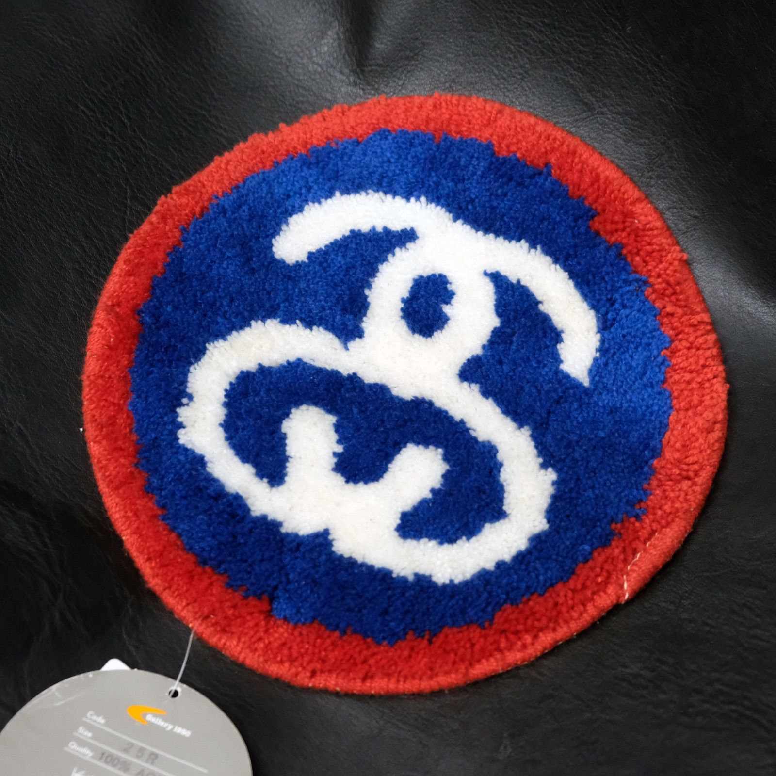 未使用 Stussy × G1950 SSリンク ラグマット 直径25cm ステューシー