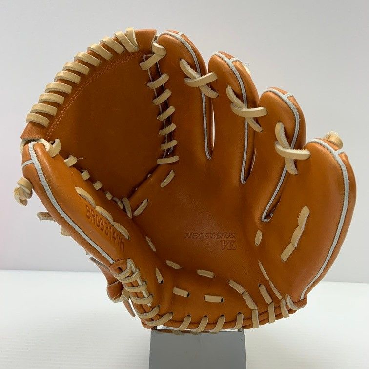 中古品 ゼット ZETT ネオステイタスVL 軟式 投手用グローブ
