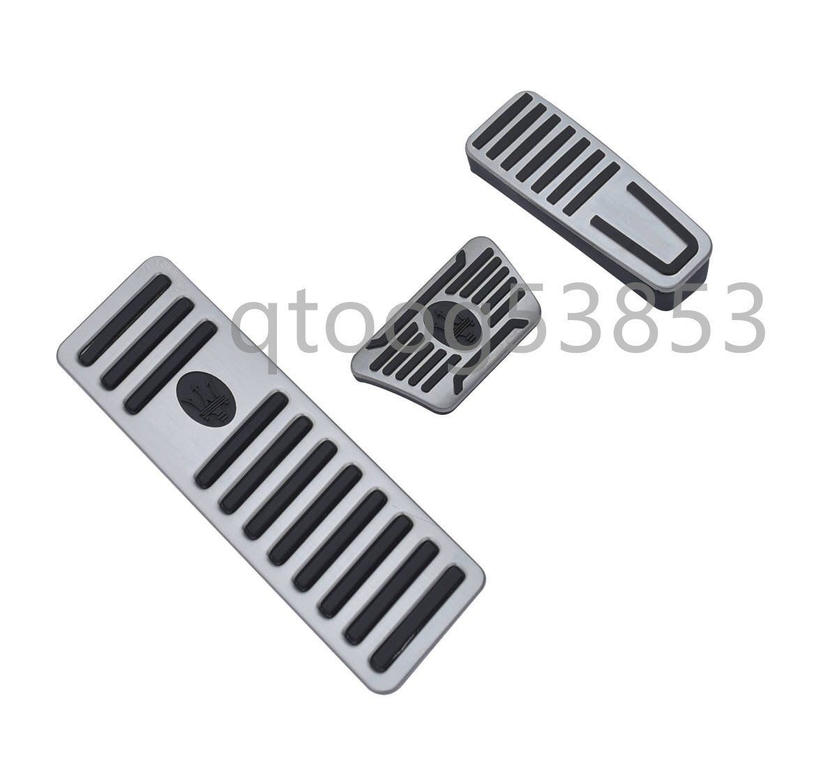 高品質 マセラティ ペダル カバー 3点セット アルミ レヴァンテ ギブリ クアトロポルテ 6代目 ドレスアップ 高品質 マセラティ ペダル カバー 3点セット アルミ レヴァンテ ギブリ