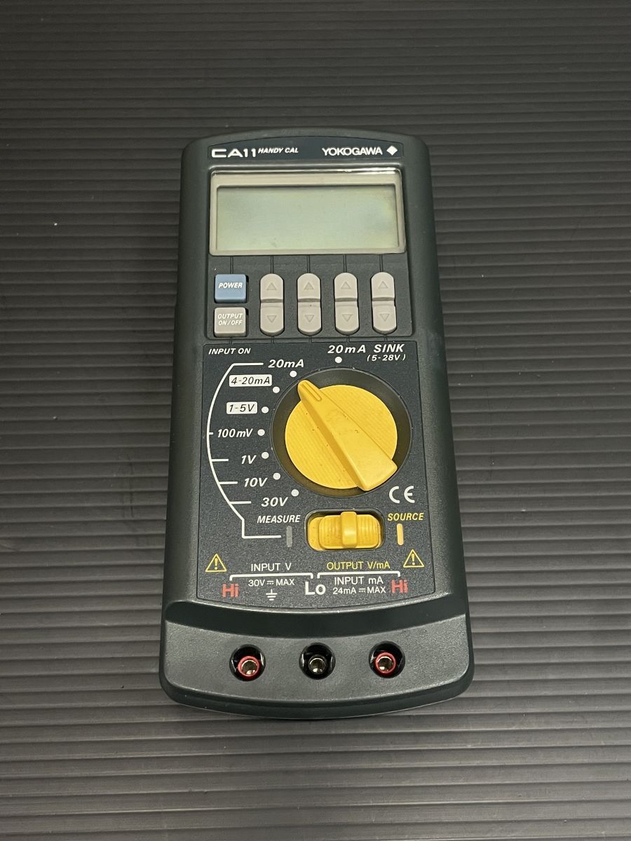 ▽【ジャンク品】YOKOGAWA CA11 ハンディキャブレーター - ハンズ