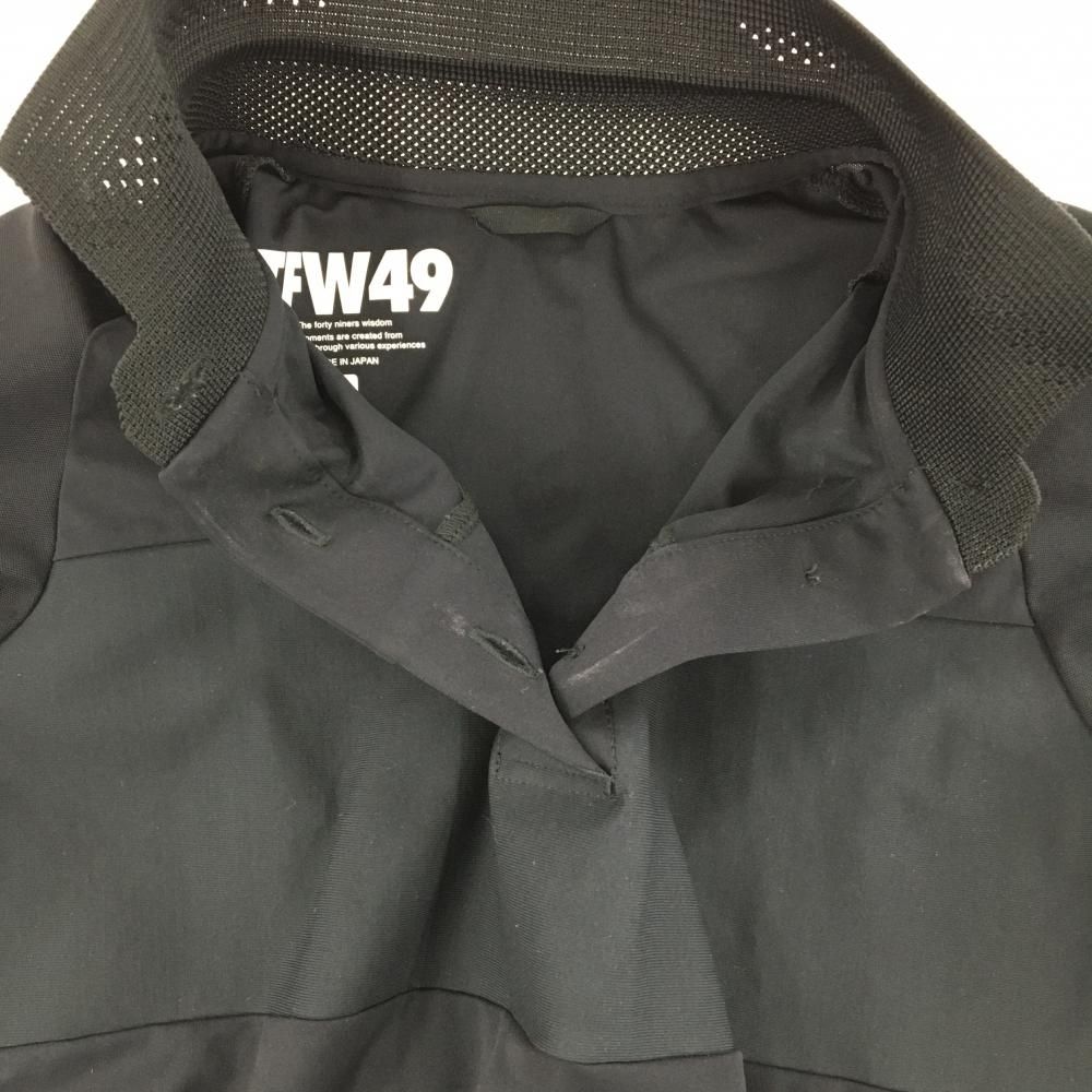 TFW49 レディース半袖ポロシャツ　ブラック TFW49 - ROF POLO LADY'S / ポロシャツ レディース | laid-back