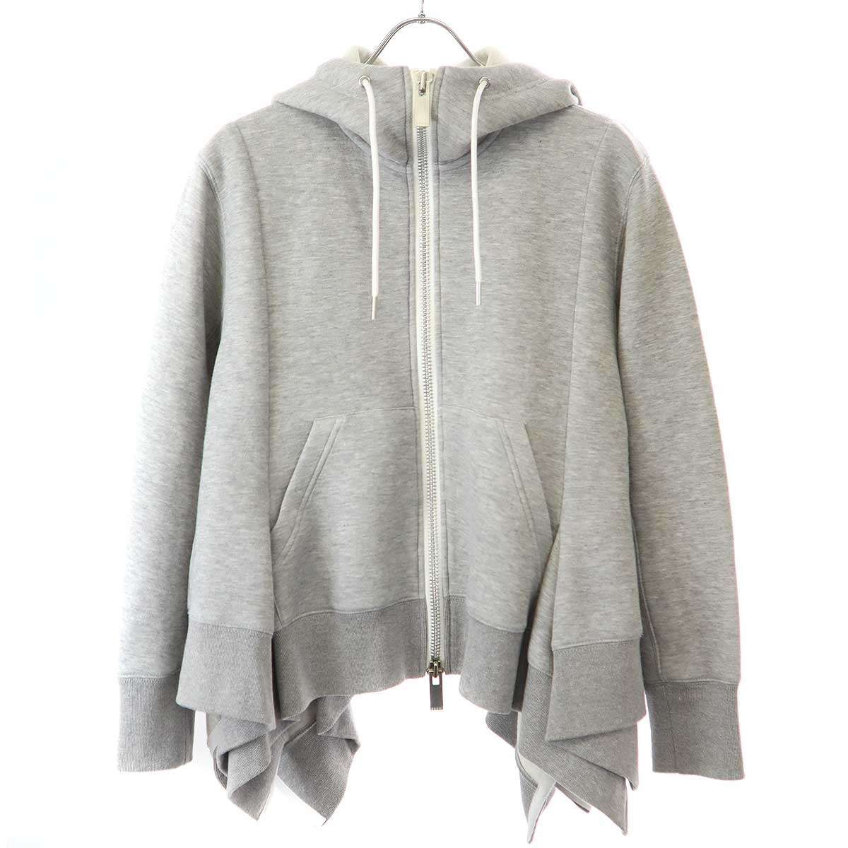 sacai サカイ 24SS Sponge Sweat Hoodie スポンジスウェットパーカー 