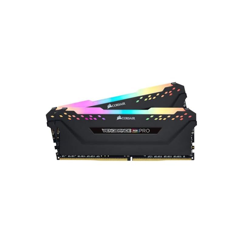 CORSAIR DDR4-3600MHz デスクトップPC用 メモリ VENGEANCE RGB PRO シリーズ 32GB 16GB×2枚 CMW32GX4M2Z3600C18