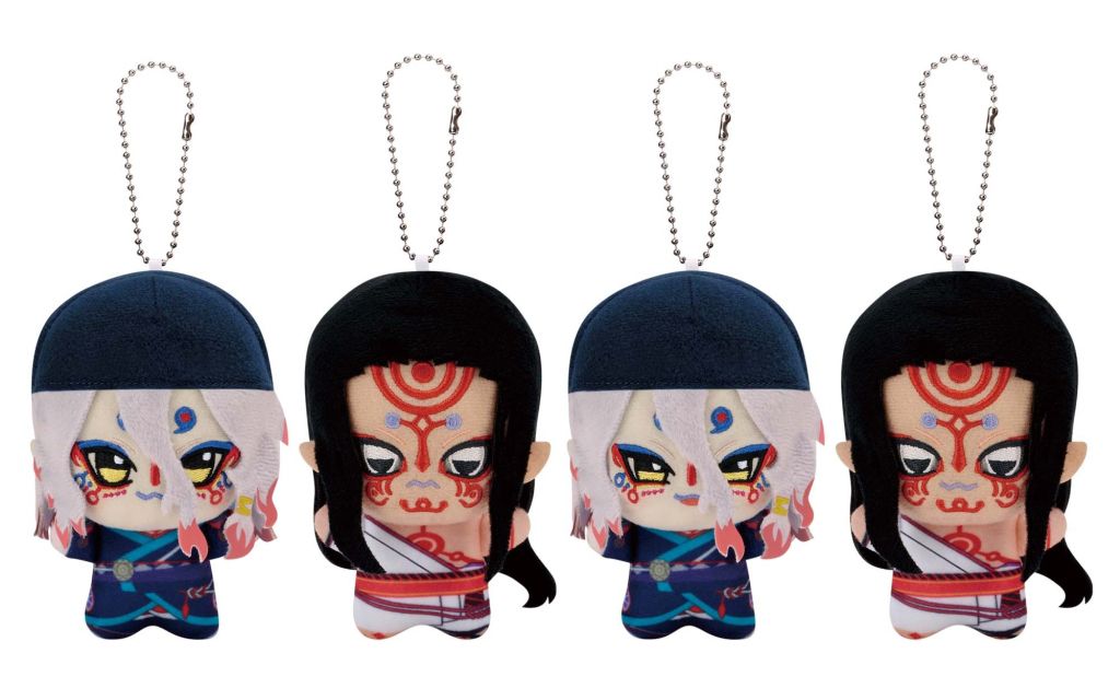 中古】ぬいぐるみマスコット・ぬいぐるみバッジ 全4種セット ちび